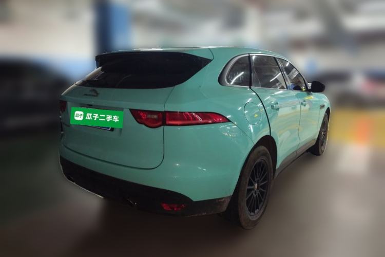 Used Jaguar F-PACE 2016 2.0T Two-Wheel Drive Urban Luxury Edition Rear Right 45 Deg