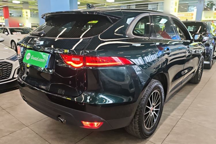 Used Jaguar F-PACE 2016 2.0T Two-Wheel Drive Urban Luxury Edition Rear Right 45 Deg