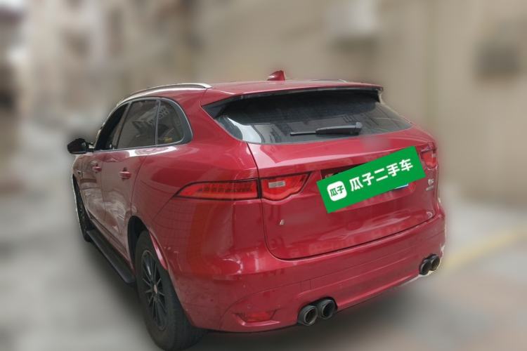 Used Jaguar F-PACE 2016 2.0T Two-Wheel Drive Urban Luxury Edition Rear Left 45 Deg