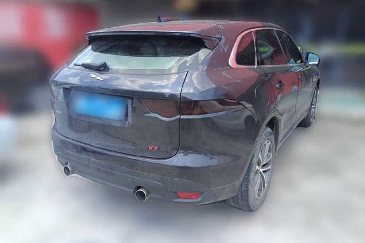 Used Jaguar F-PACE 2016 3.0 SC Four-Wheel Drive R-Sport Sport Edition Rear Right 45 Deg