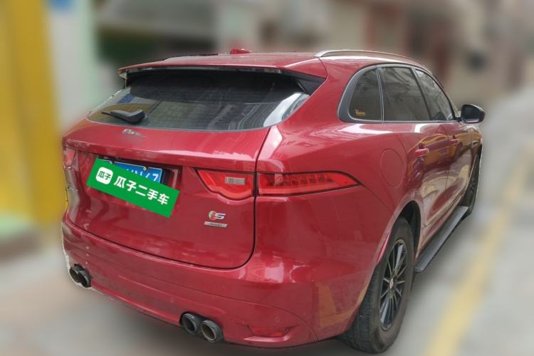 Used Jaguar F-PACE 2016 2.0T Two-Wheel Drive Urban Luxury Edition Rear Right 45 Deg