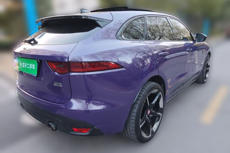 Used Jaguar F-PACE 2016 3.0 SC Four-Wheel Drive R-Sport Sport Edition Rear Right 45 Deg