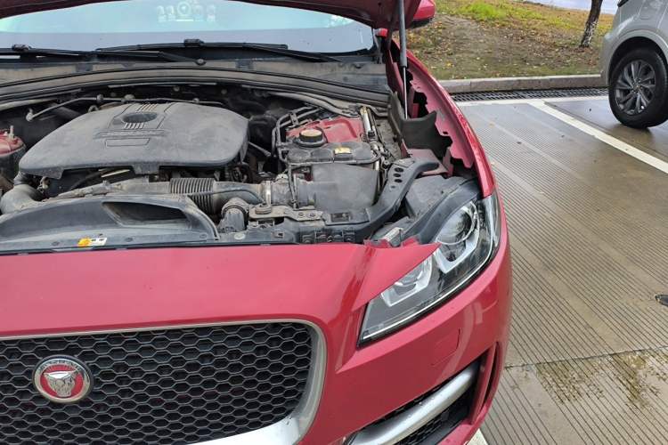 Used Jaguar F-PACE 2016 2.0T Two-Wheel-Drive R-Sport Sport Edition Engine Bay Left