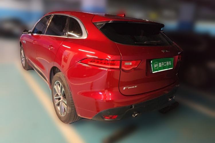 Used Jaguar F-PACE 2016 2.0T Two-Wheel-Drive R-Sport Sport Edition Rear Left 45 Deg