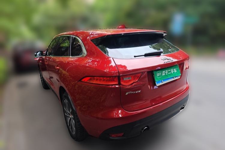 Used Jaguar F-PACE 2016 2.0T Two-Wheel-Drive R-Sport Sport Edition Rear Left 45 Deg