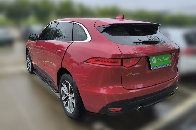 Used Jaguar F-PACE 2016 2.0T Two-Wheel-Drive R-Sport Sport Edition Rear Left 45 Deg