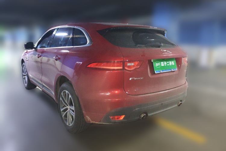 Used Jaguar F-PACE 2016 2.0T Two-Wheel-Drive R-Sport Sport Edition Rear Left 45 Deg