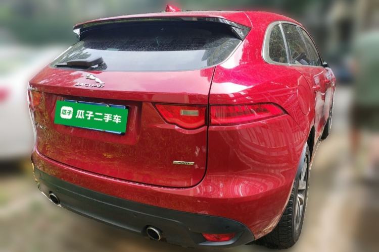 Used Jaguar F-PACE 2016 3.0 SC Four-Wheel Drive R-Sport Sport Edition Rear Right 45 Deg