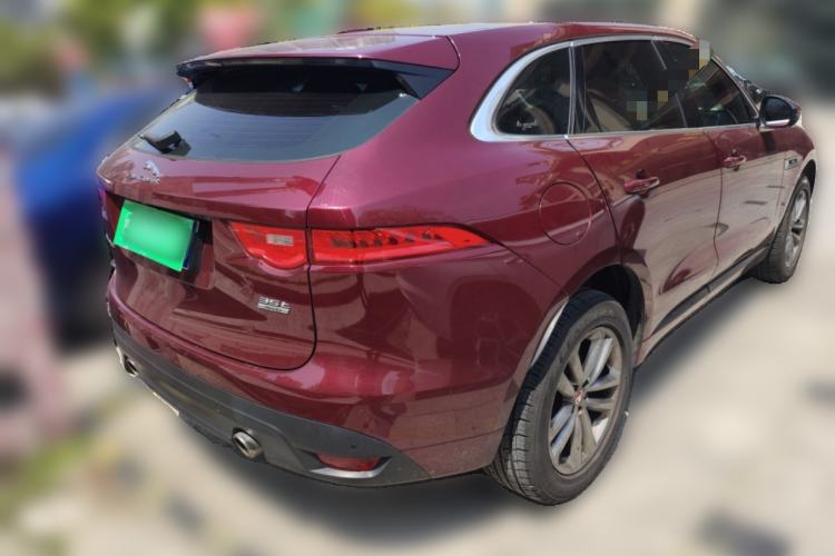 Used Jaguar F-PACE 2016 3.0 SC Four-Wheel Drive R-Sport Sport Edition Rear Right 45 Deg