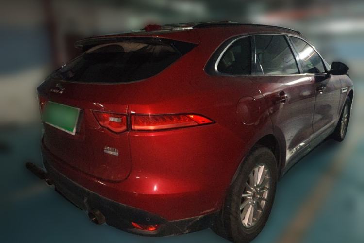Used Jaguar F-PACE 2016 2.0T Two-Wheel Drive Urban Luxury Edition Rear Right 45 Deg
