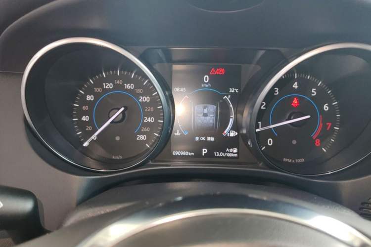 Used Jaguar F-PACE 2016 3.0 SC Four-Wheel Drive R-Sport Sport Edition Instrument Cluster
