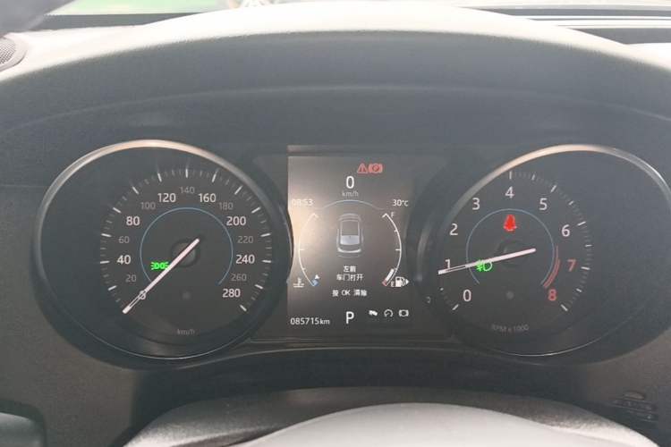 Used Jaguar F-PACE 2016 2.0T Two-Wheel Drive Urban Luxury Edition Instrument Cluster