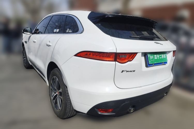 Used Jaguar F-PACE 2016 2.0T Two-Wheel-Drive R-Sport Sport Edition Rear Left 45 Deg