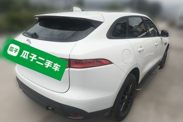 Used Jaguar F-PACE 2016 2.0T Two-Wheel Drive Urban Luxury Edition Rear Right 45 Deg