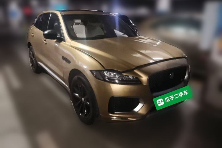 Used Jaguar F-PACE 2016 3.0 SC Four-Wheel Drive S High-Performance First-Edition Limited Model Front Right 45 Deg
