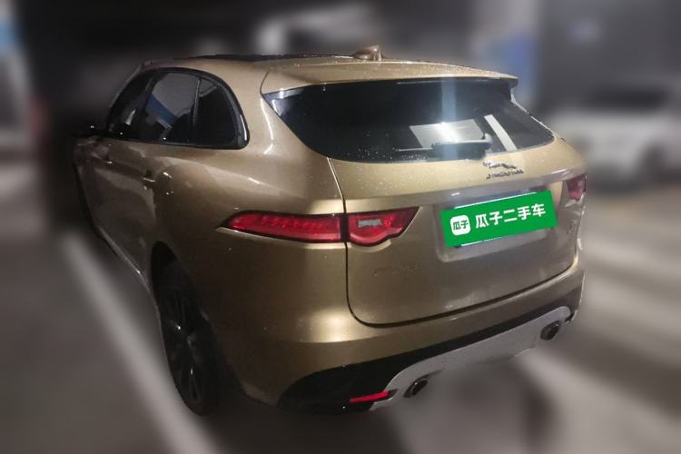 Used Jaguar F-PACE 2016 3.0 SC Four-Wheel Drive S High-Performance First-Edition Limited Model Rear Left 45 Deg