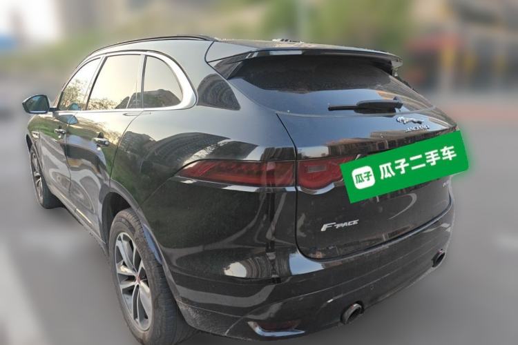 Used Jaguar F-PACE 2018 2.0T All-Wheel Drive R-Sport Sport Edition Rear Left 45 Deg