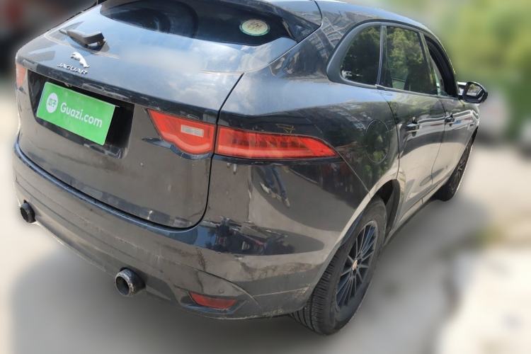 Used Jaguar F-PACE 2018 2.0T Four-Wheel Drive Urban Luxury Edition Rear Right 45 Deg