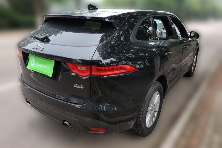 Used Jaguar F-PACE 2018 2.0T Four-Wheel Drive Urban Luxury Edition Rear Right 45 Deg