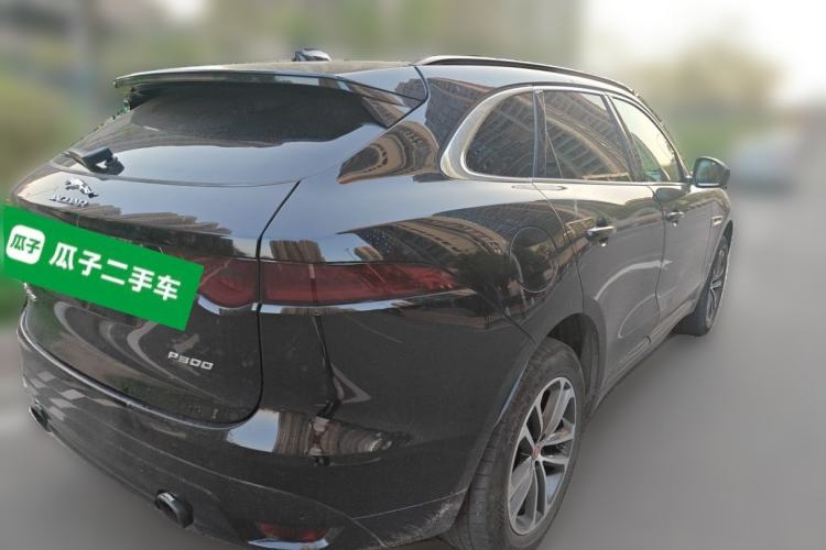 Used Jaguar F-PACE 2018 2.0T All-Wheel Drive R-Sport Sport Edition Rear Right 45 Deg