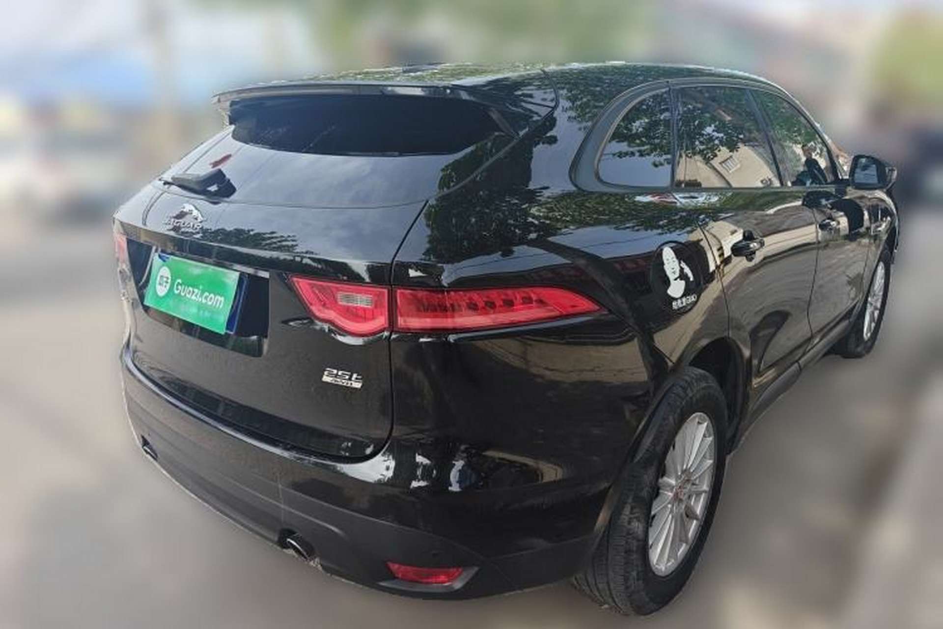Used Jaguar F-PACE 2018 2.0T Four-Wheel Drive Urban Luxury Edition Rear Right 45 Deg