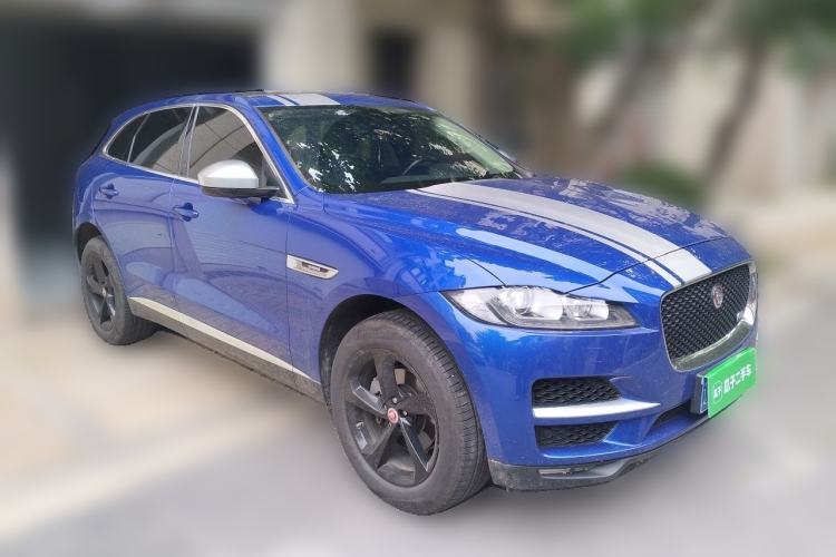 Used Jaguar F-PACE 2018 2.0T Four-Wheel Drive Urban Luxury Edition Front Right 45 Deg