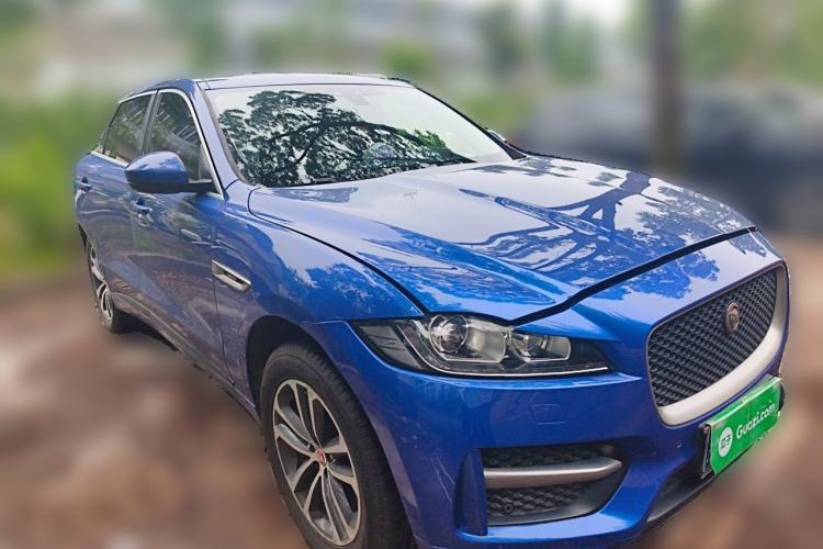 Used Jaguar F-PACE 2018 3.0 SC Four-Wheel Drive R-Sport Sport Edition Front Right 45 Deg