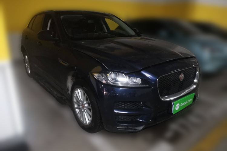 Used Jaguar F-PACE 2018 2.0T Four-Wheel Drive Urban Luxury Edition Front Right 45 Deg