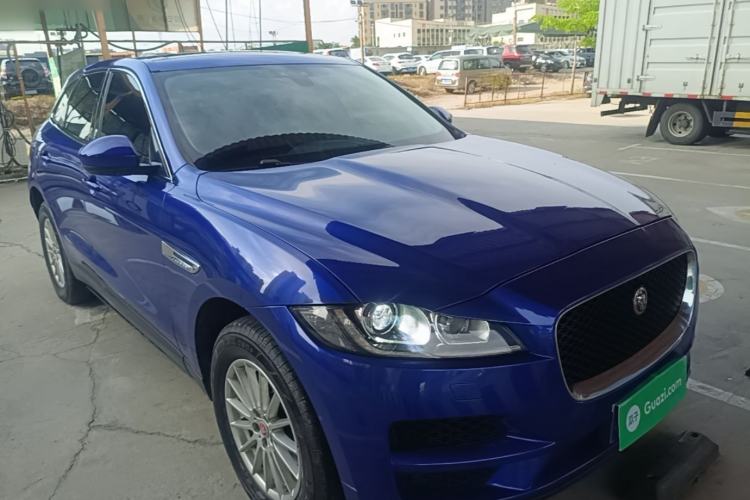 Used Jaguar F-PACE 2018 2.0T Four-Wheel Drive Urban Luxury Edition Front Right 45 Deg