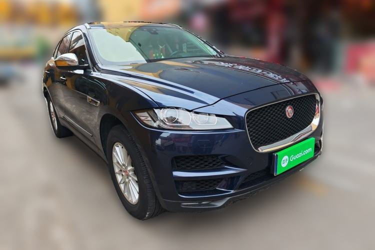 Used Jaguar F-PACE 2018 2.0T Four-Wheel Drive Urban Luxury Edition Front Right 45 Deg