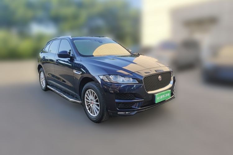 Used Jaguar F-PACE 2018 2.0T Four-Wheel Drive Urban Luxury Edition Front Right 45 Deg