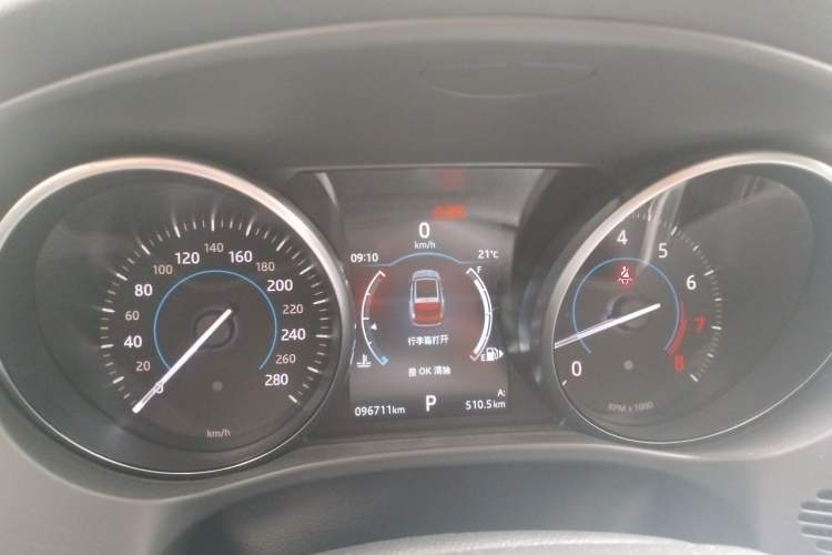 Used Jaguar F-PACE 2018 2.0T Four-Wheel Drive Urban Luxury Edition Instrument Cluster