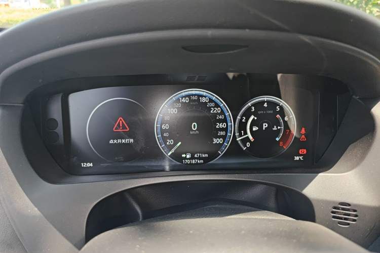Used Jaguar F-PACE 2018 2.0T Four-Wheel Drive Urban Luxury Edition Instrument Cluster