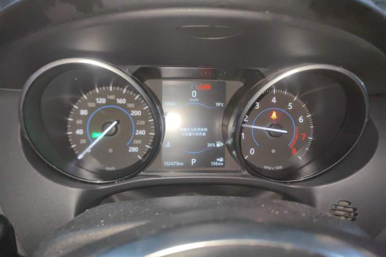 Used Jaguar F-PACE 2018 2.0T Four-Wheel Drive Urban Luxury Edition Instrument Cluster