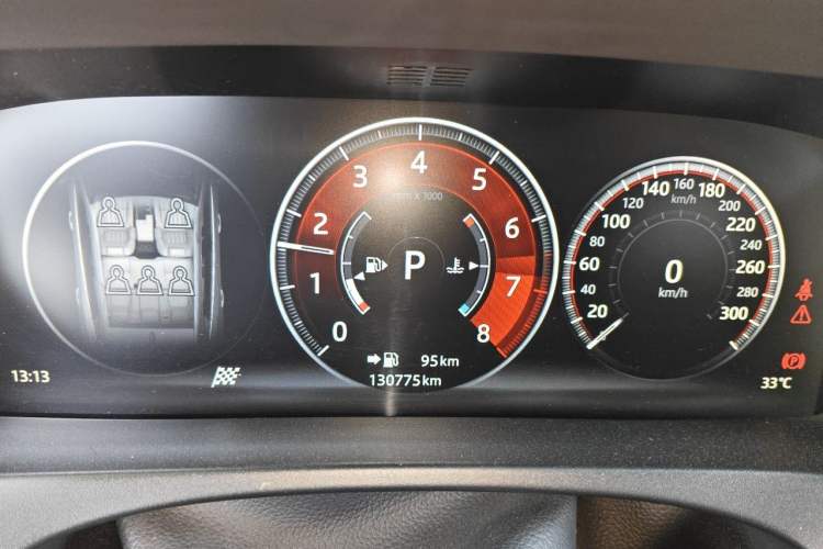 Used Jaguar F-PACE 2018 Restyled 2.0T All-Wheel-Drive R-Sport Sport Edition Instrument Cluster
