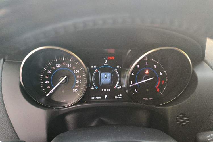 Used Jaguar F-PACE 2018 2.0T Four-Wheel Drive Urban Luxury Edition Instrument Cluster