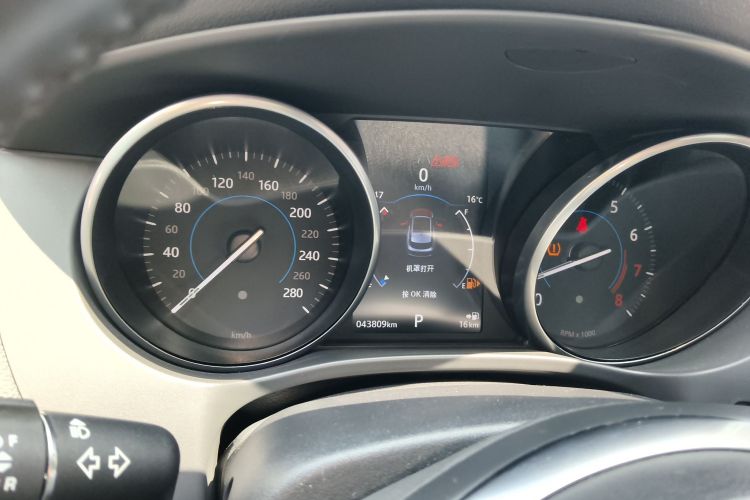 Used Jaguar F-PACE 2018 2.0T Two-Wheel Drive Urban Deluxe Edition Instrument Cluster