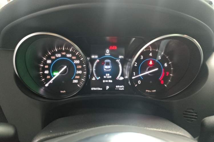 Used Jaguar F-PACE 2018 2.0T Four-Wheel Drive Urban Luxury Edition Instrument Cluster