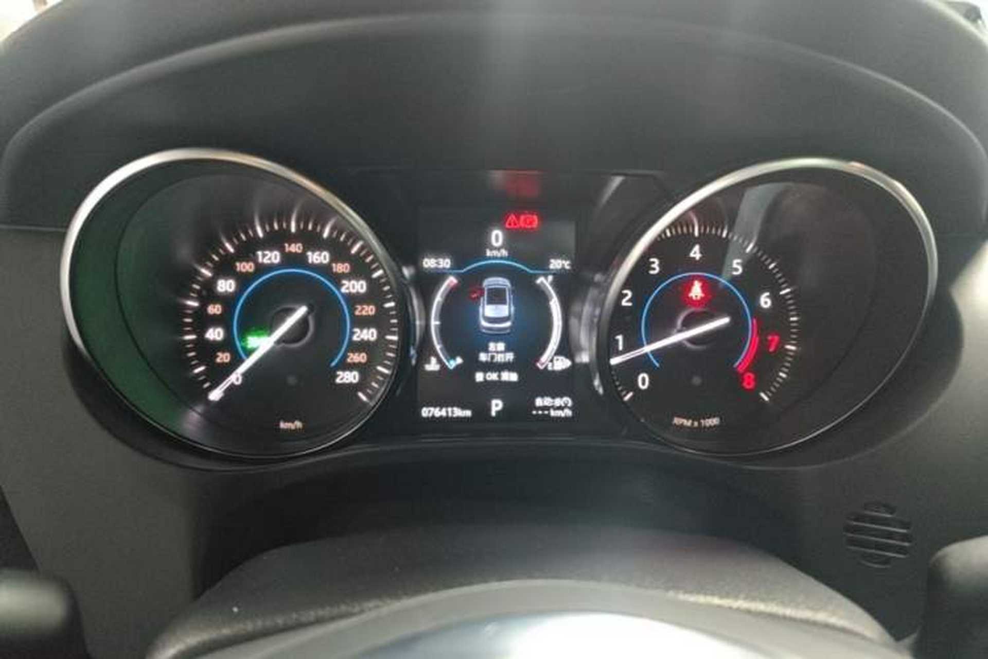 Used Jaguar F-PACE 2018 2.0T Four-Wheel Drive Urban Luxury Edition Instrument Cluster