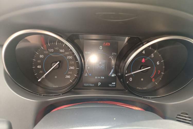 Used Jaguar F-PACE 2018 2.0T Four-Wheel Drive Urban Luxury Edition Instrument Cluster