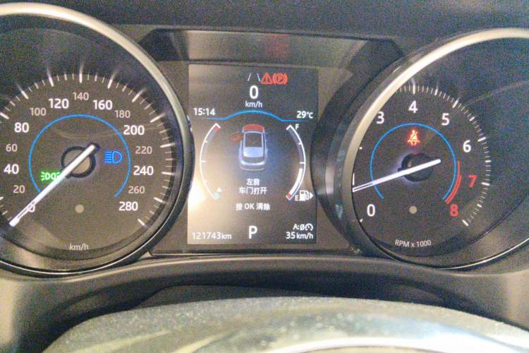 Used Jaguar F-PACE 2018 2.0T Four-Wheel Drive Urban Luxury Edition Instrument Cluster