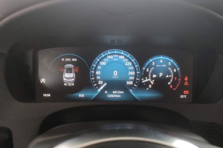Used Jaguar F-PACE 2018 2.0T All-Wheel Drive R-Sport Sport Edition Instrument Cluster