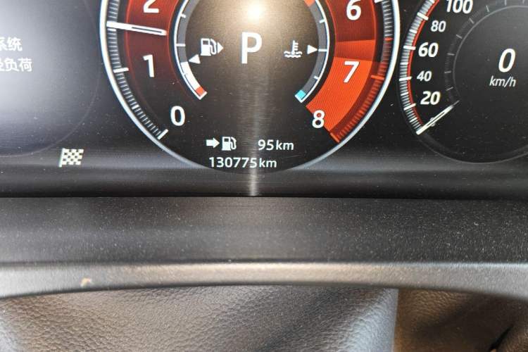Used Jaguar F-PACE 2018 Restyled 2.0T All-Wheel-Drive R-Sport Sport Edition Odometer Close Up