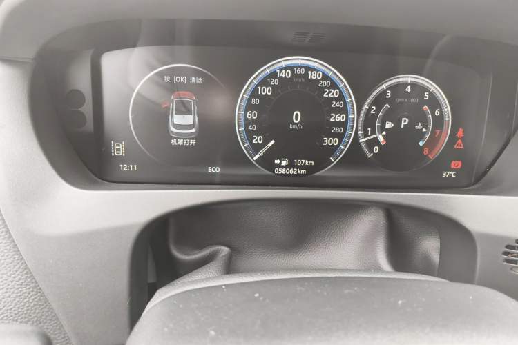 Used Jaguar F-PACE 2018 2.0T Two-Wheel Drive Urban Deluxe Edition Odometer Close Up
