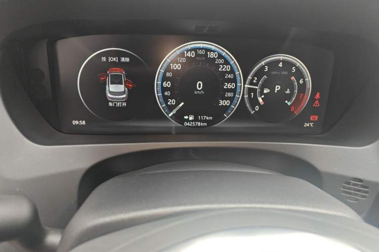 Used Jaguar F-PACE 2018 Restyled 2.0T All-Wheel-Drive R-Sport Sport Edition Odometer Close Up