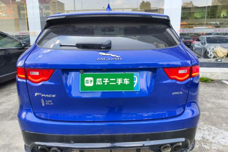 Used Jaguar F-PACE 2018 2.0T Two-Wheel Drive Urban Deluxe Edition Rear