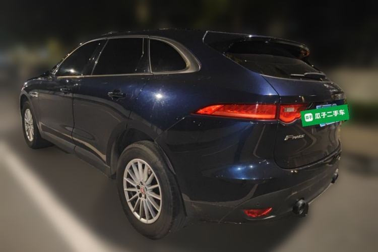 Used Jaguar F-PACE 2018 2.0T Two-Wheel Drive Urban Deluxe Edition Rear Left 45 Deg