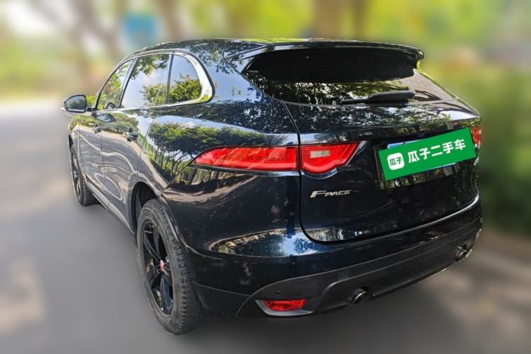 Used Jaguar F-PACE 2018 2.0T All-Wheel Drive R-Sport Sport Edition Rear Left 45 Deg