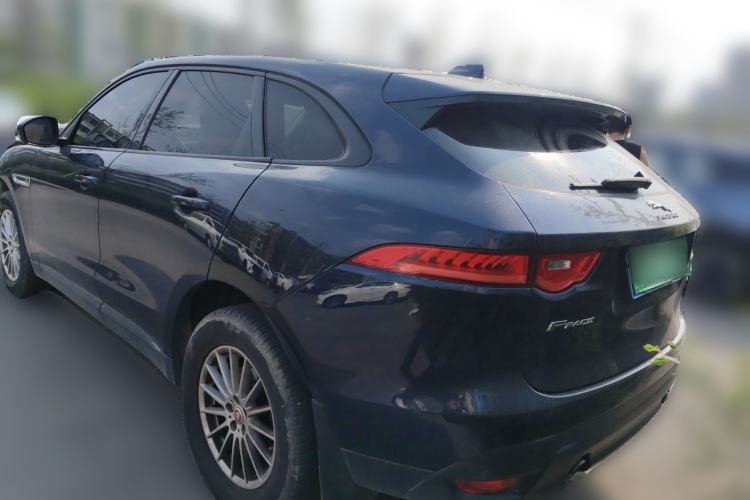 Used Jaguar F-PACE 2018 2.0T Two-Wheel Drive Urban Deluxe Edition Rear Left 45 Deg