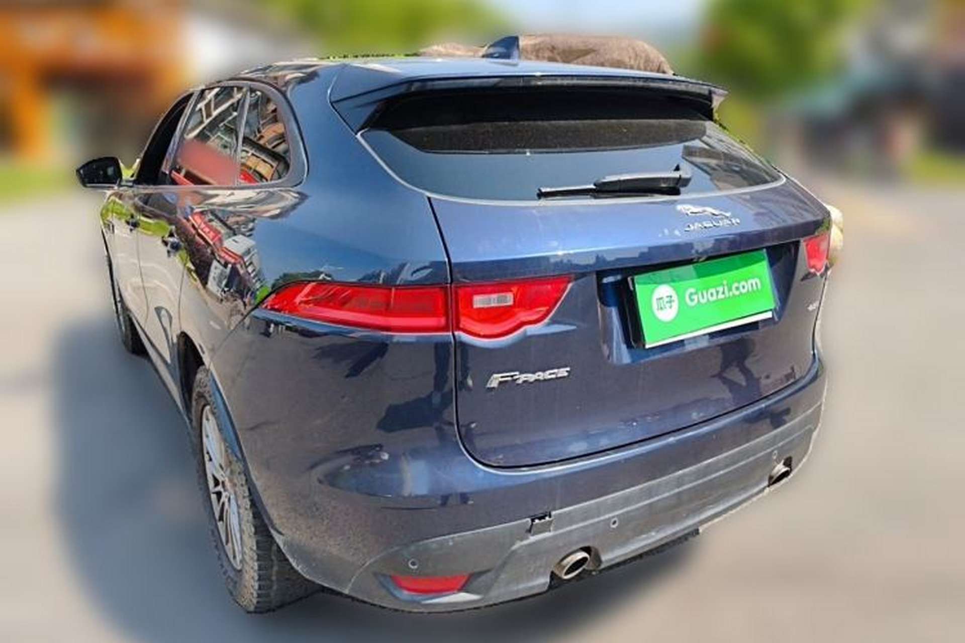 Used Jaguar F-PACE 2018 2.0T Two-Wheel Drive Urban Deluxe Edition Rear Left 45 Deg